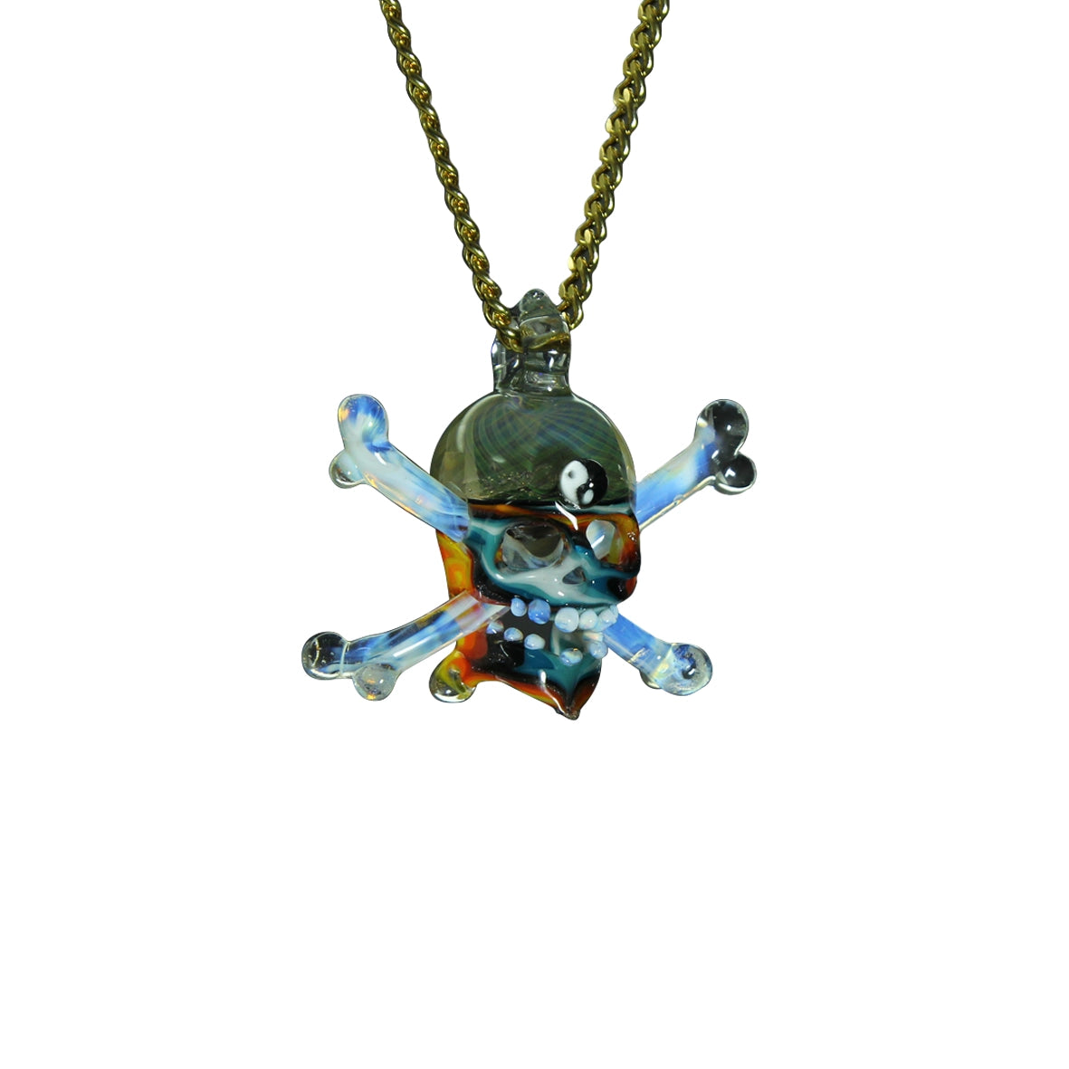 Colgante de hueso de calavera