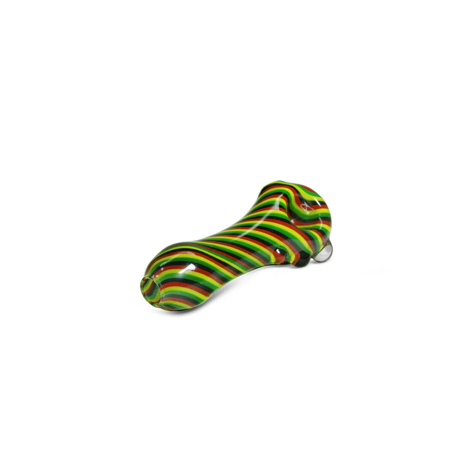 Pipe de Vidro Spoon Rasta