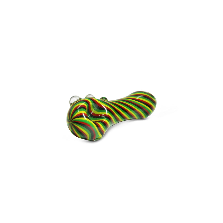 Pipe de Vidro Spoon Rasta