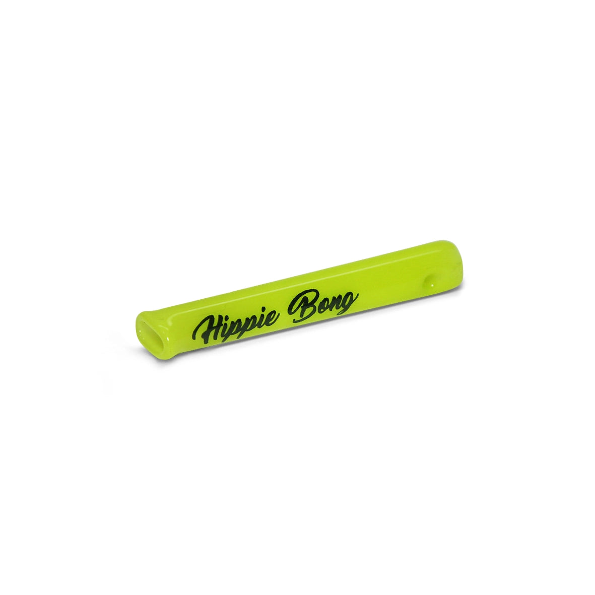 Piteira de vidro colorida verde neon brilhante