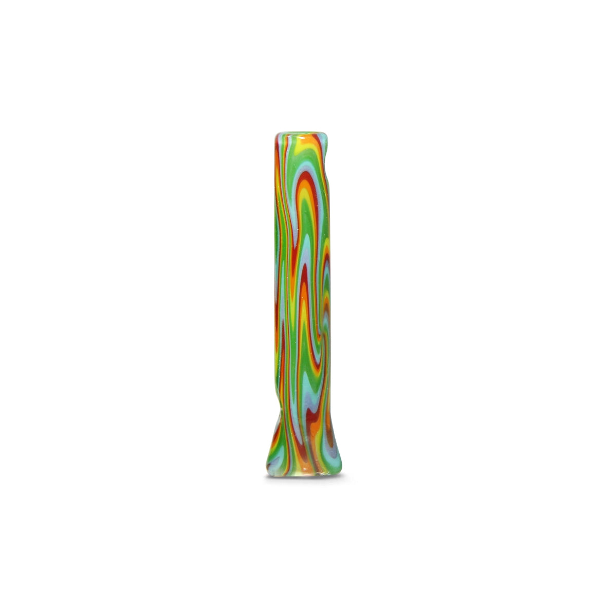 Piteira de Vidro Wig-Wag Reverse Tie Dye
