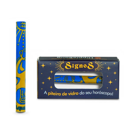 Piteira de Vidro Signos Full Print Aquário