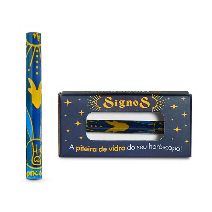 Piteira de Vidro Signos Full Print Capricórnio