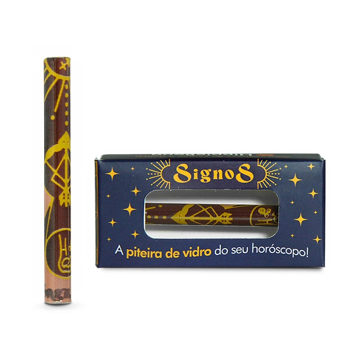 Piteira de Vidro Signos Full Print Sagitário