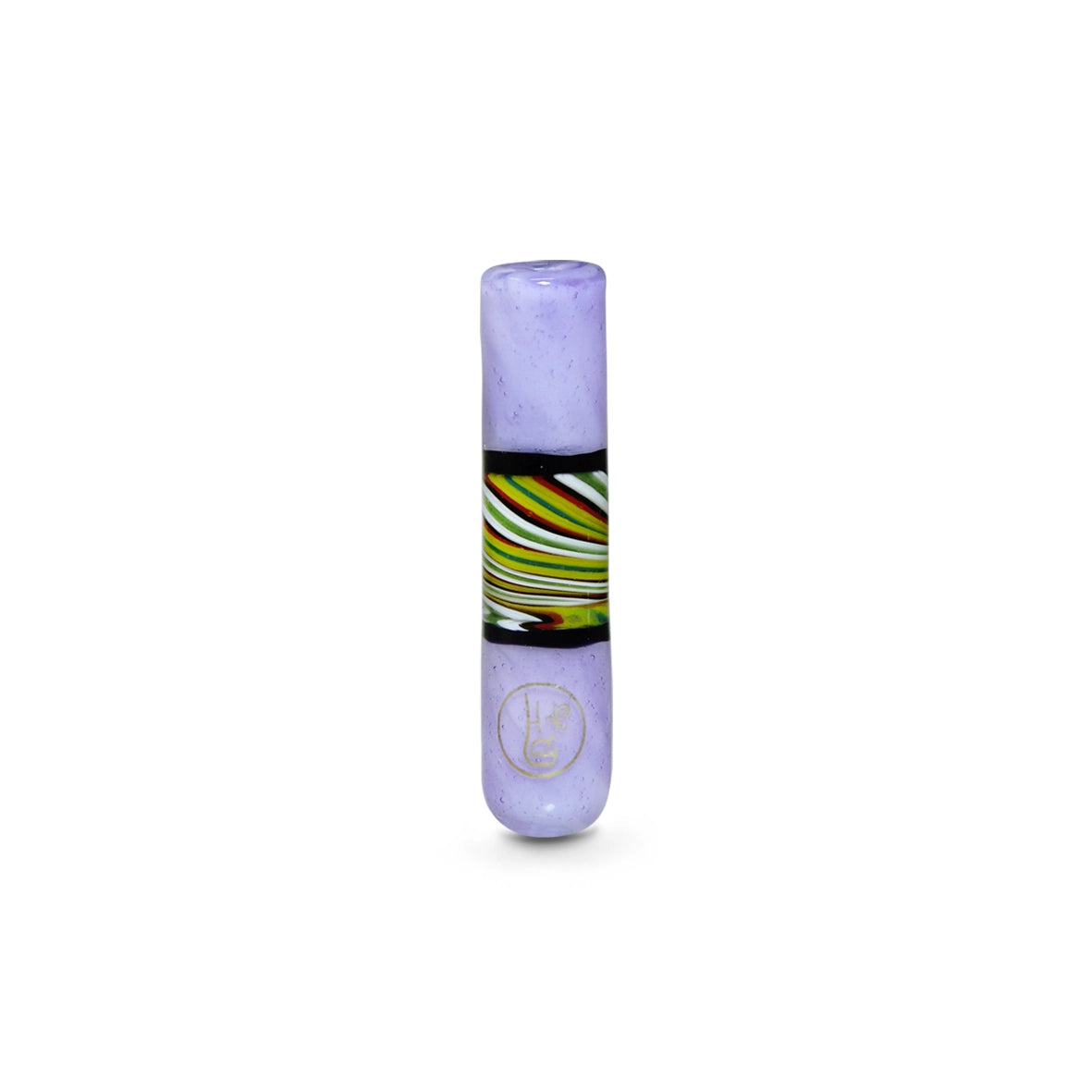 Piteira de Vidro Colorida Incalmo Fat Purple