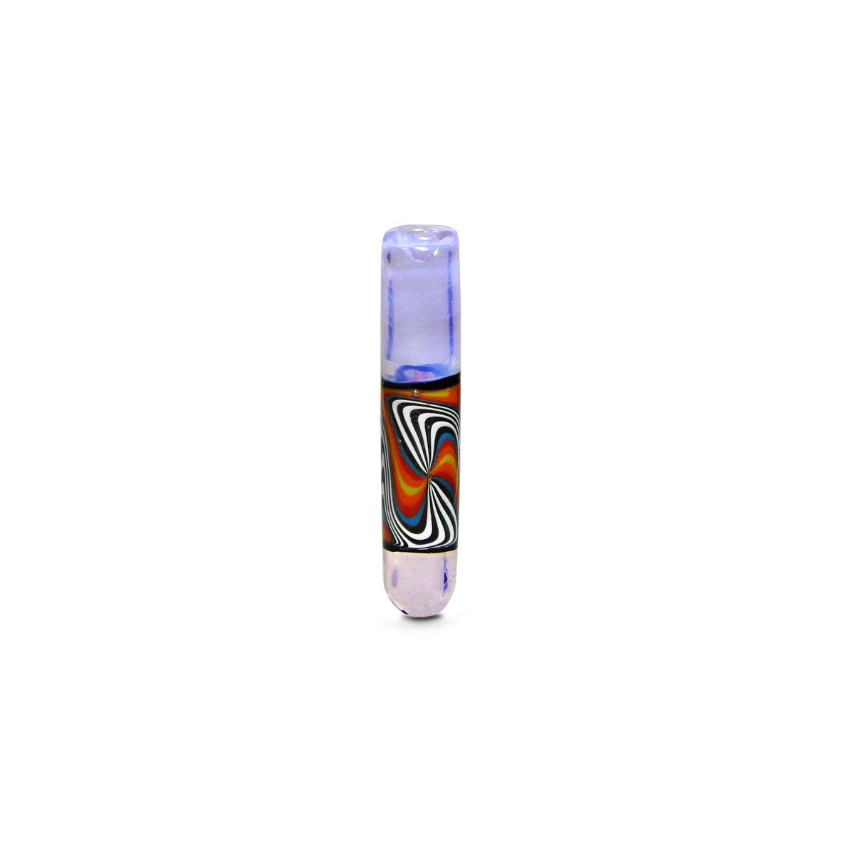 Piteira de Vidro Colorida Incalmo Fat Purple Twist