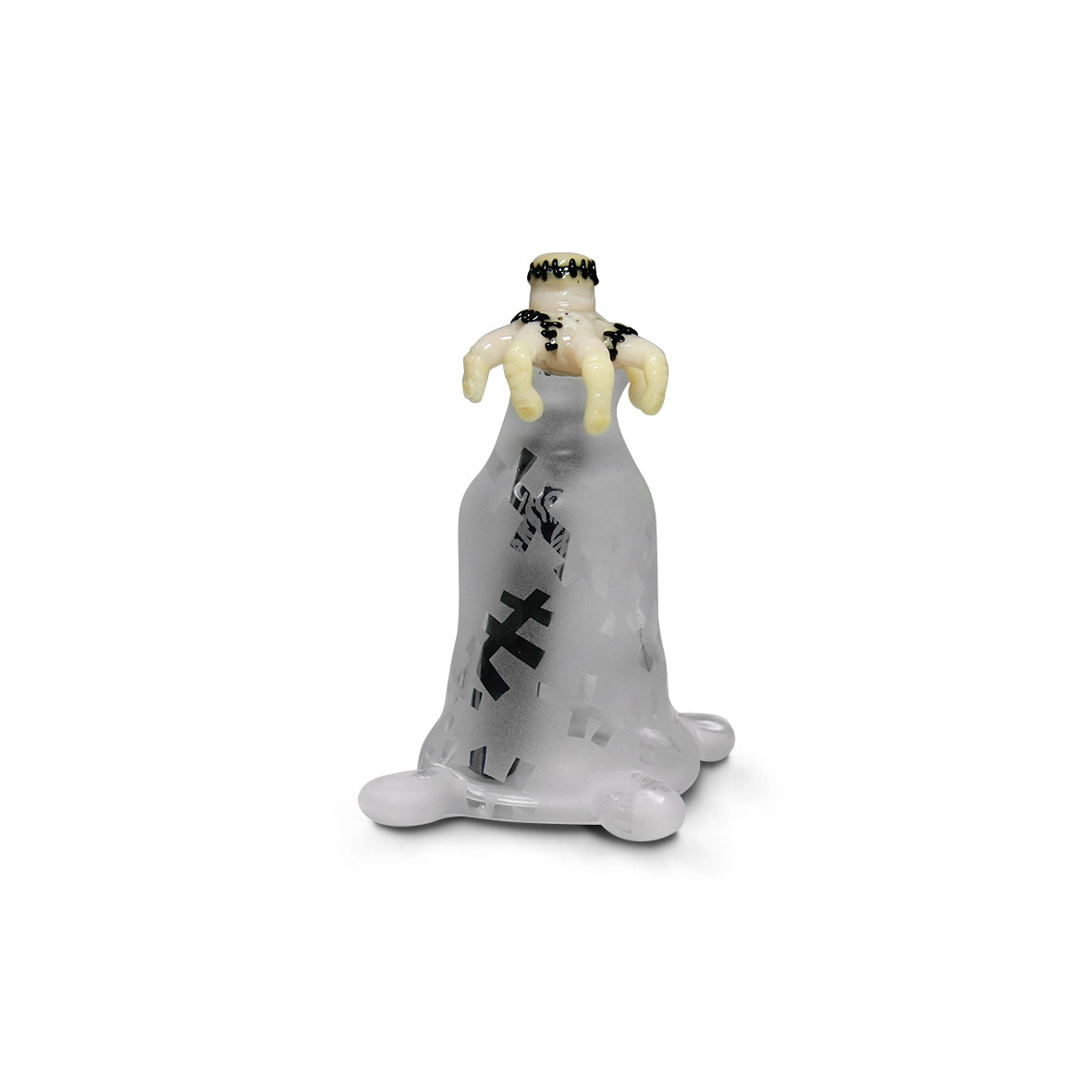 Boquilla de cigarrillos de cristal en miniatura Marvin