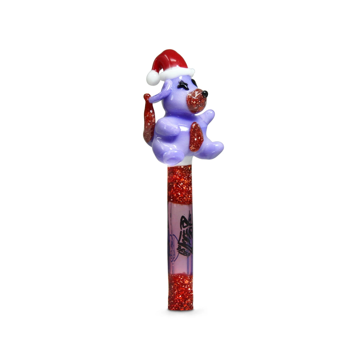 Piteira de Vidro Miniatura Santa Bear
