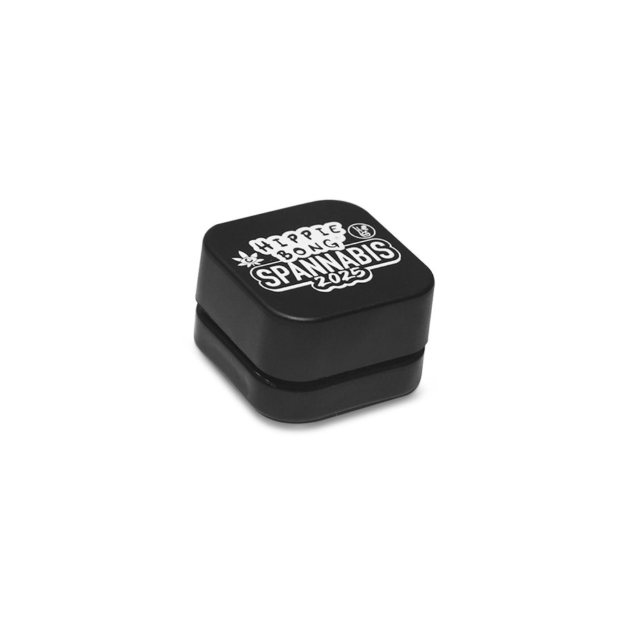 Pote de armazenamento Slick de Vidro UV Preto