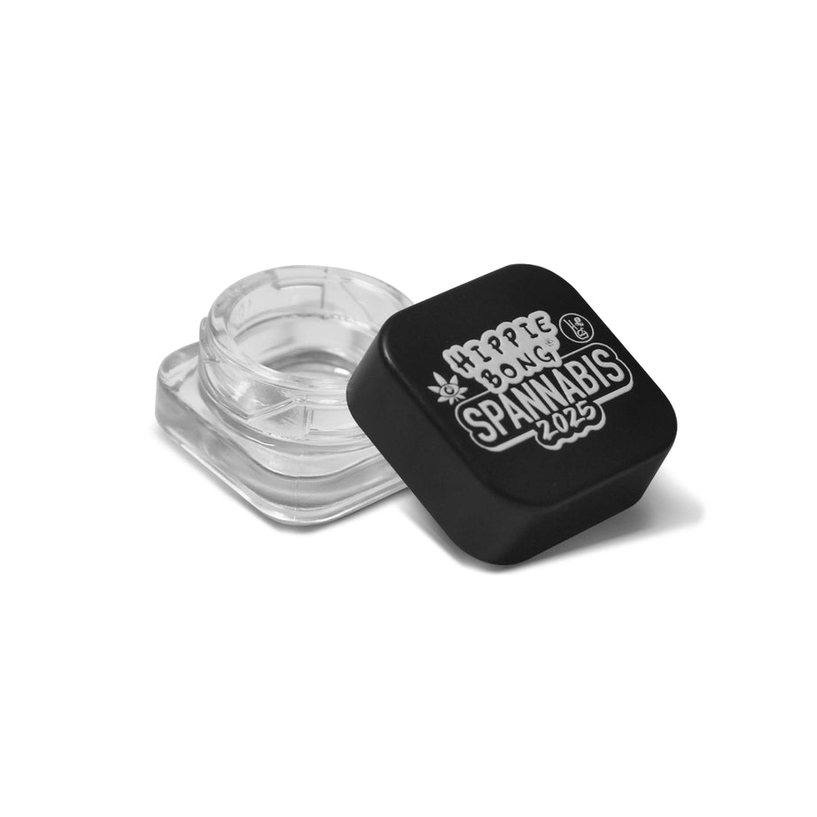 Pote de armazenamento Slick de Vidro Transparente