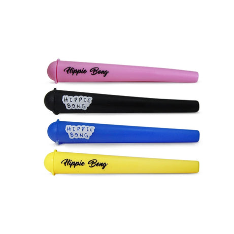 Tubete para armazenamento Plástico Hippie Bong Coloridos