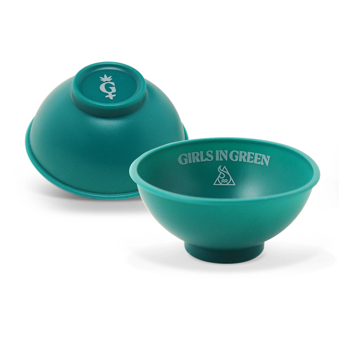 Cuia de silicone Girls in Green x Squadafum
