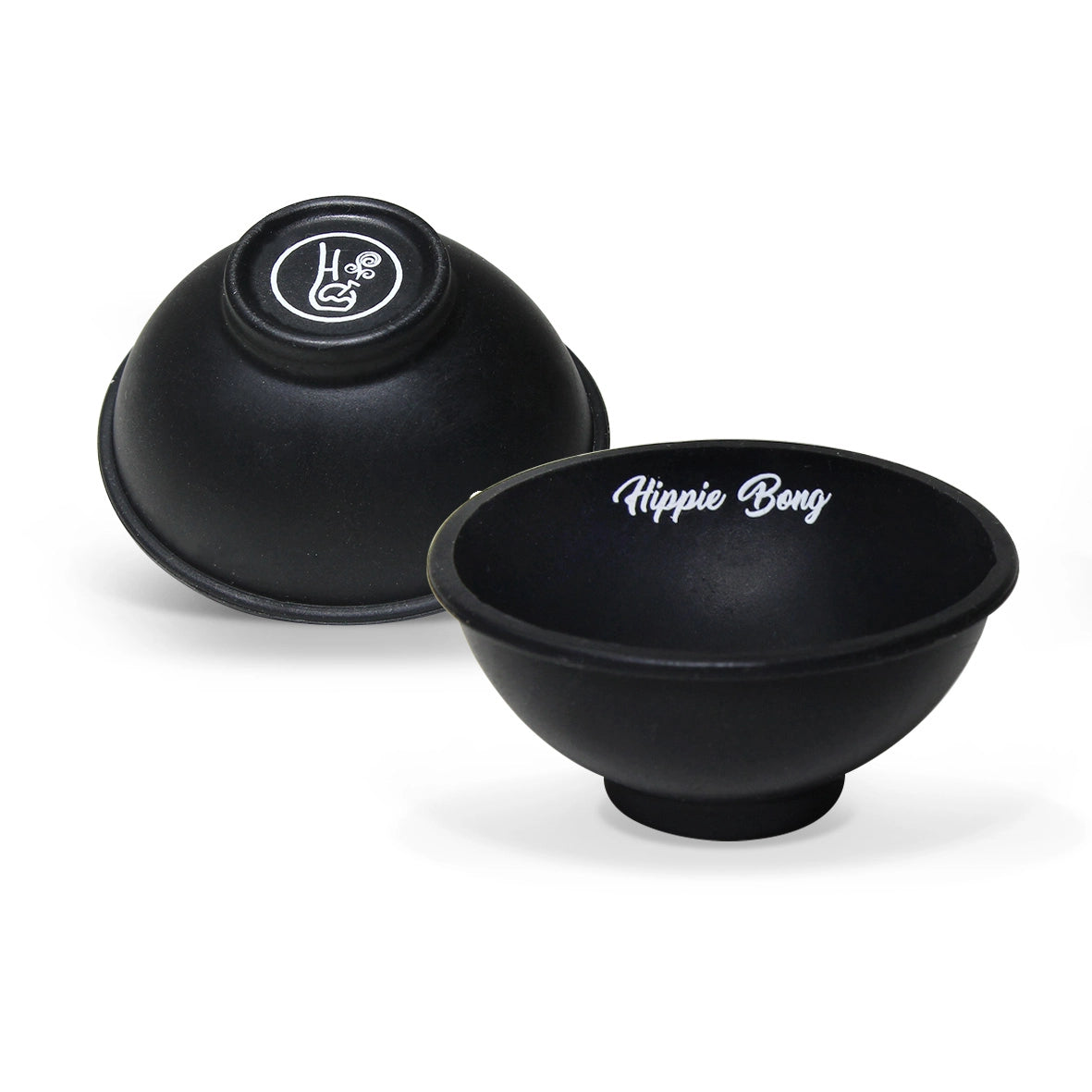 Cuia de silicone bowl colorido preto