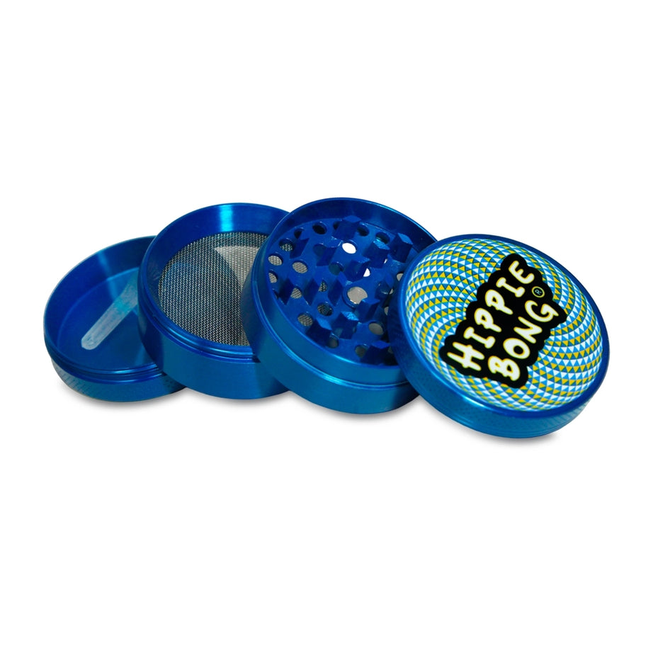 Dichavador de Metal Fibo Hippie Bong 4 partes