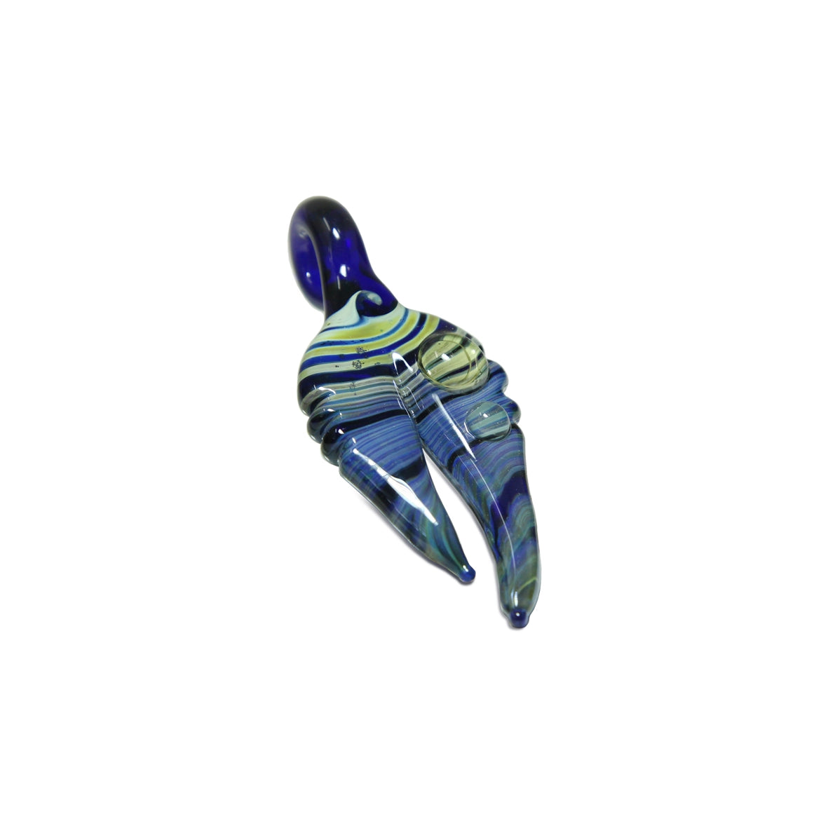 Pingente de Vidro Blue Crab