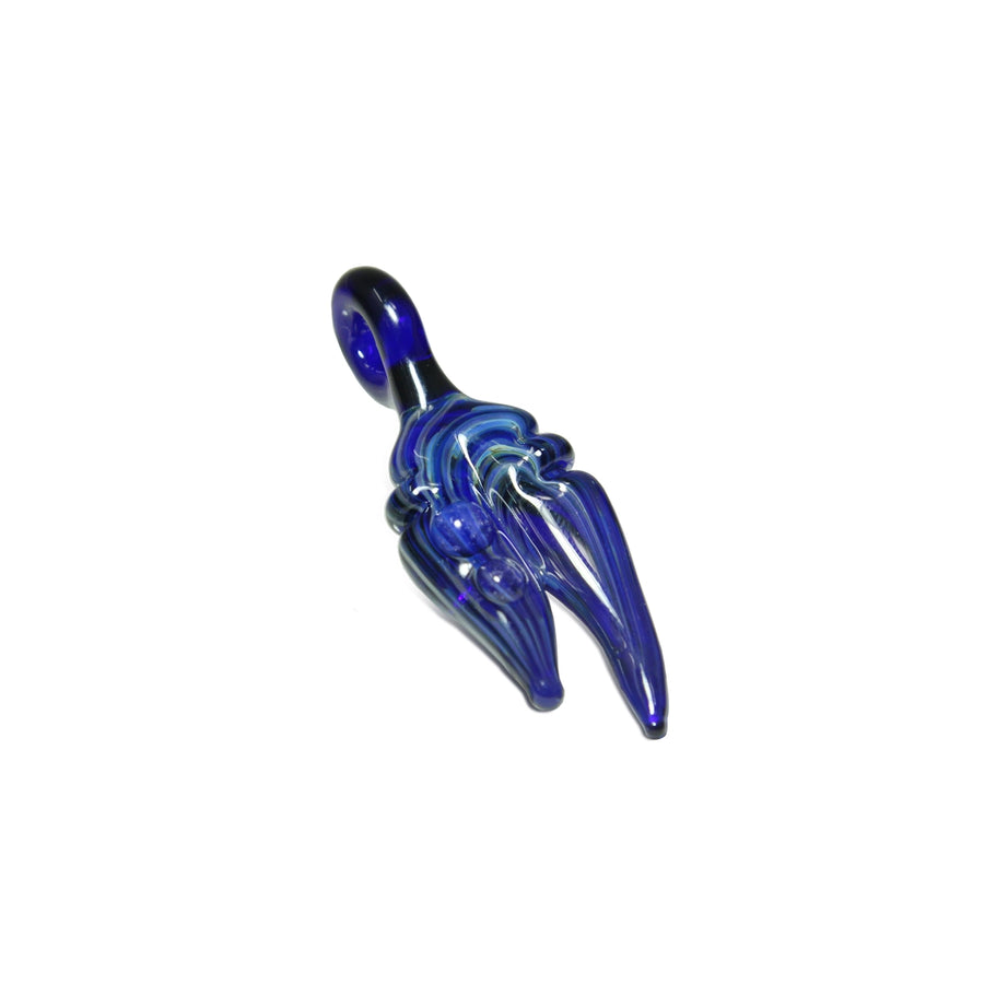 Pingente de Vidro Cobalt Crab