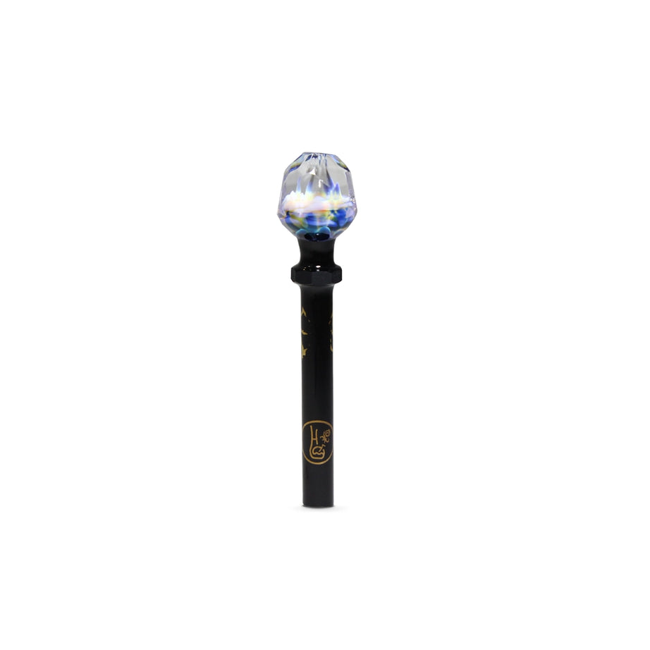 Piteira de Vidro Implosion Black Facet 5