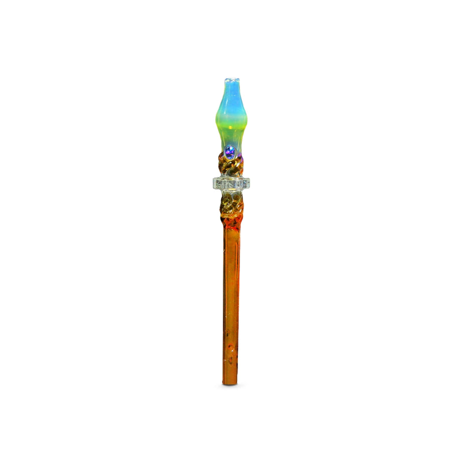 Piteira de Vidro Amber Star Opal