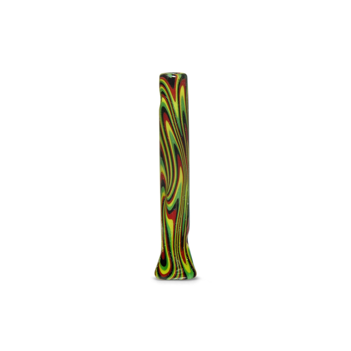 Piteira de Vidro Wig-Wag Reverse Rasta