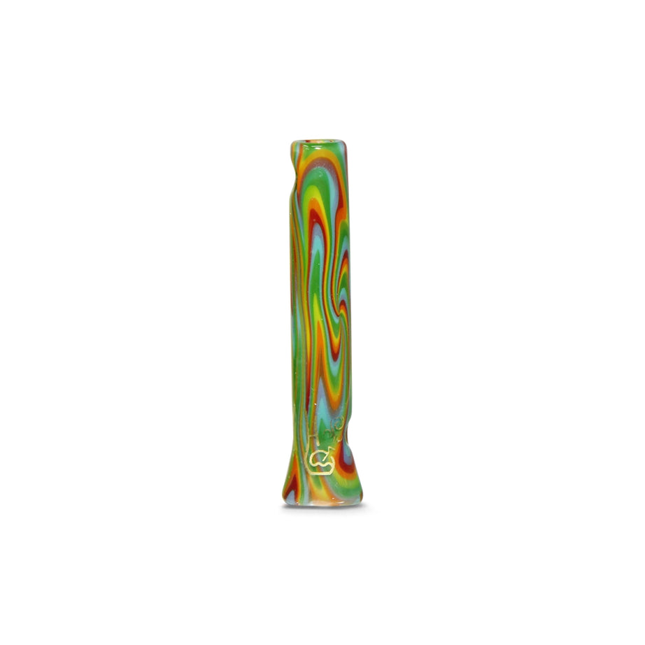 Piteira de Vidro Wig-Wag Reverse Tie Dye