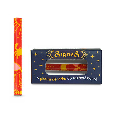 Piteira de Vidro Signos Full Print Câncer