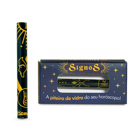Piteira de Vidro Signos Full Print Gêmeos