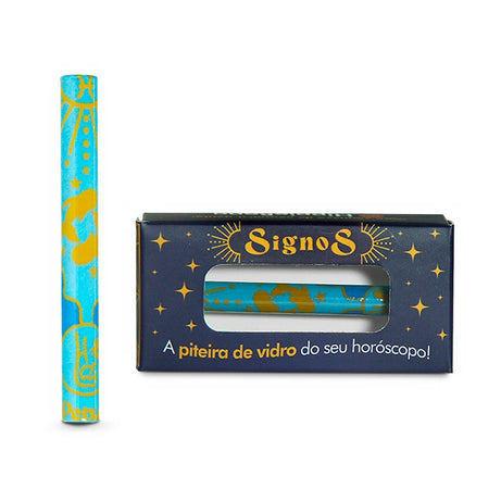 Piteira de Vidro Signos Full Print Peixes