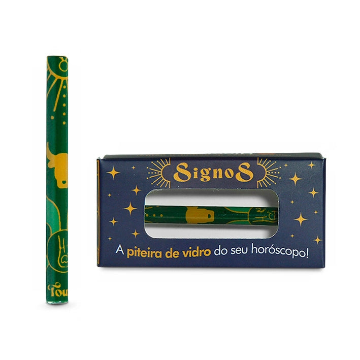 Piteira de Vidro Signos Full Print Touro