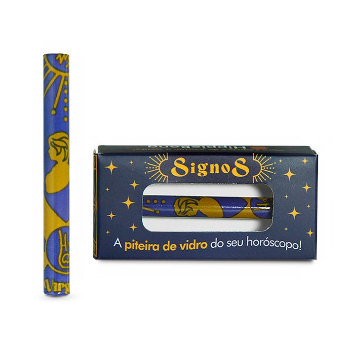 Piteira de Vidro Signos Full Print Virgem