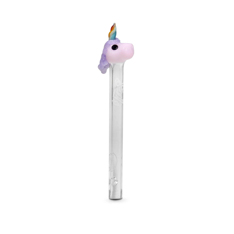Piteira de Vidro Miniatura Unicórnio