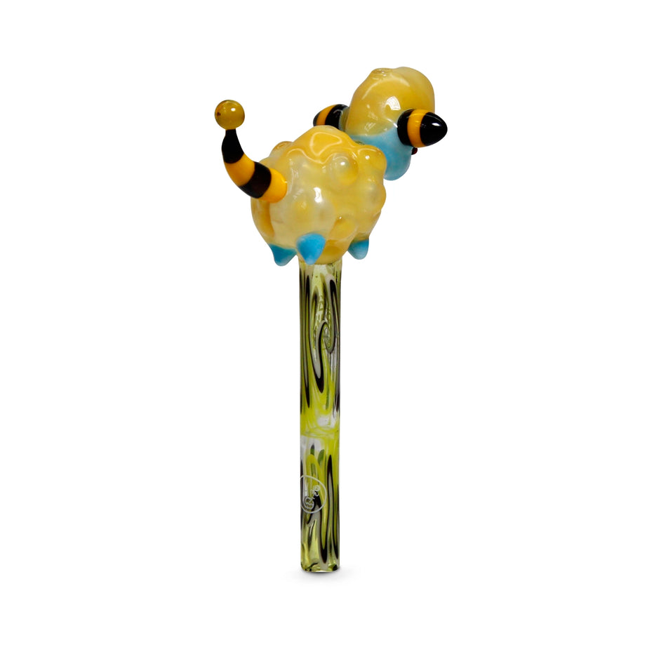 Piteira de Vidro Miniatura Colorida Pokémon Mareep