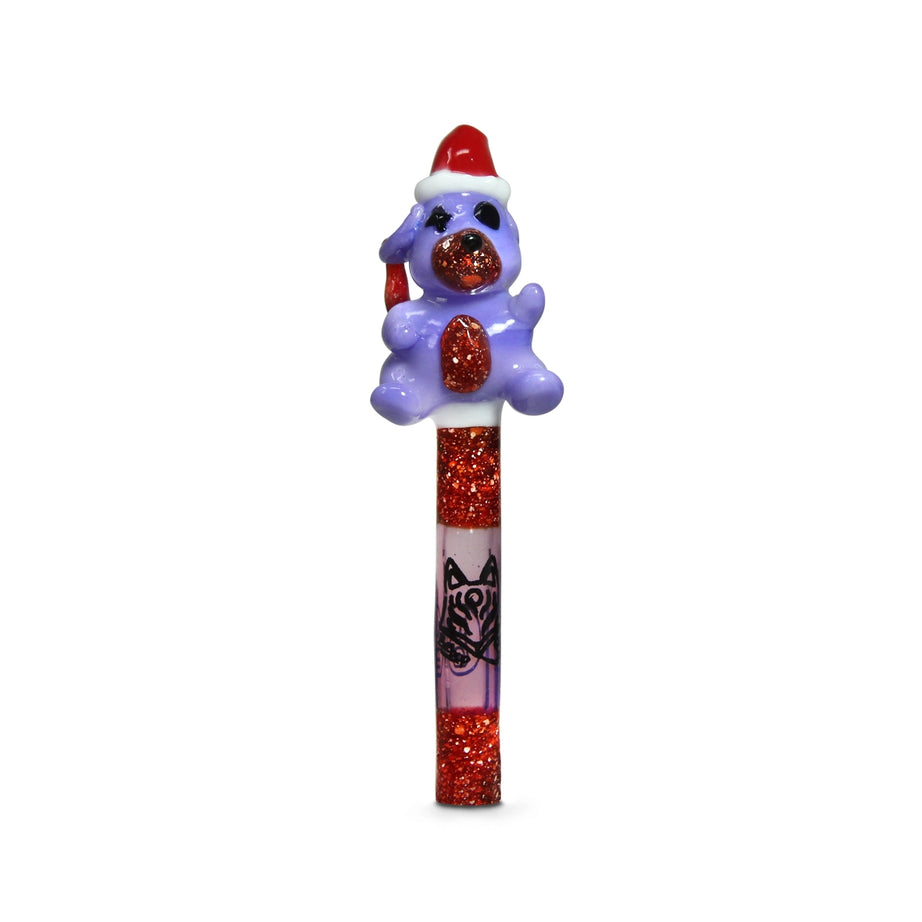 Piteira de Vidro Miniatura Santa Bear
