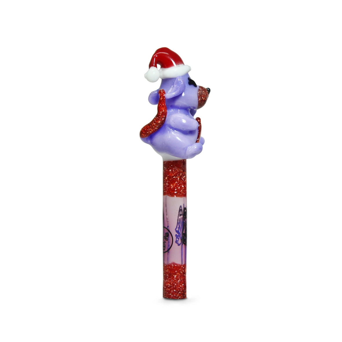 Piteira de Vidro Miniatura Santa Bear