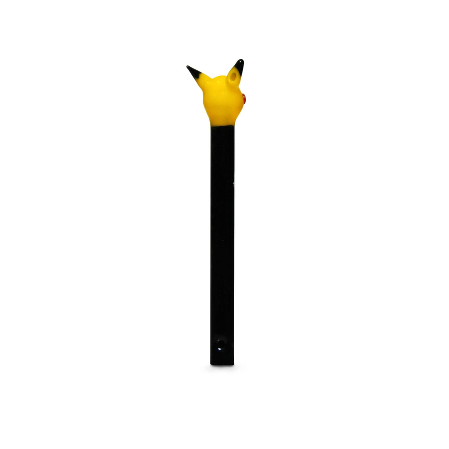 Piteira de Vidro Miniatura Colorida Pikachu