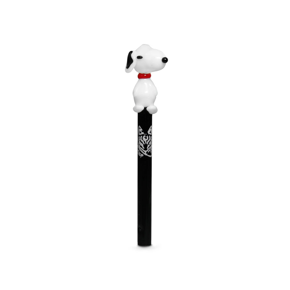 Piteira de Vidro Miniatura Snoopy