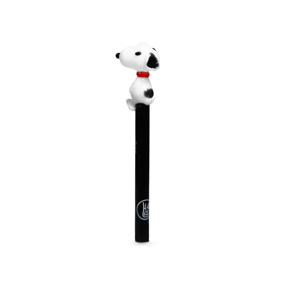 Piteira de Vidro Miniatura Snoopy