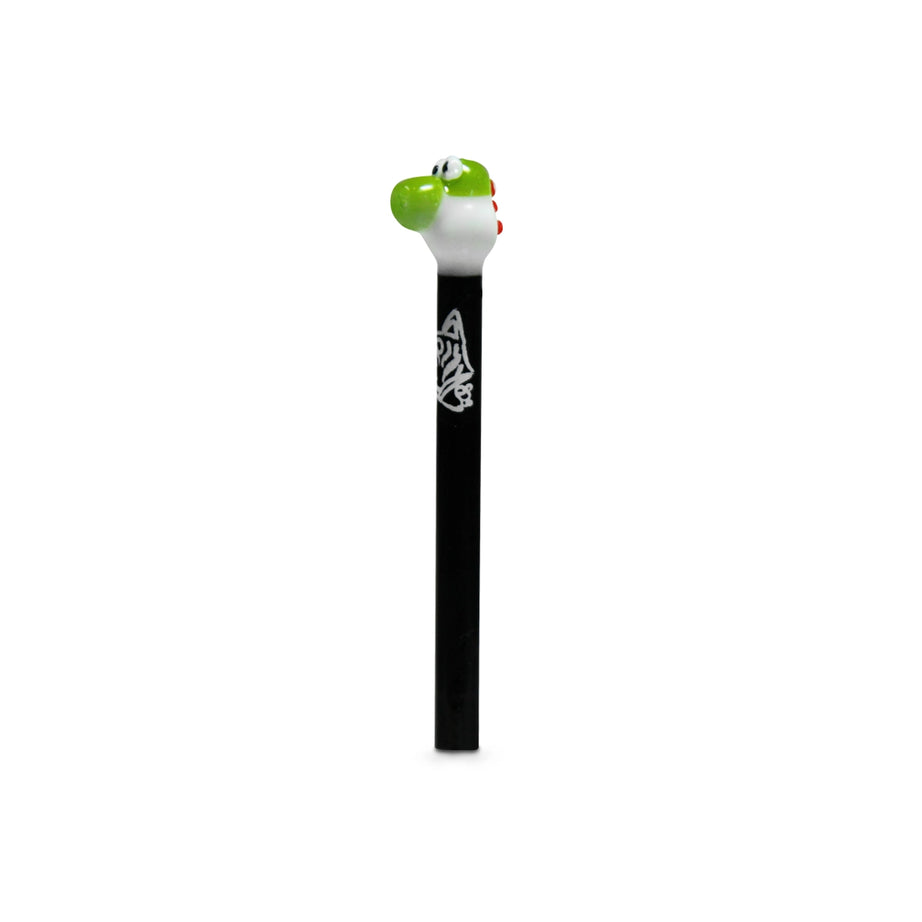 Piteira de Vidro Miniatura Colorida Yoshi