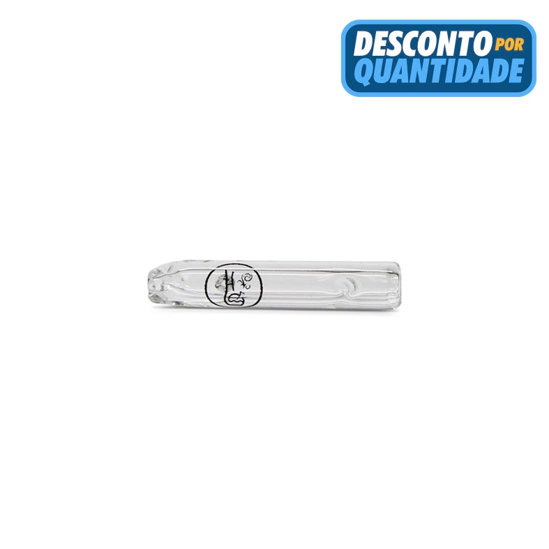 Piteira de Vidro Padrão com Bucal