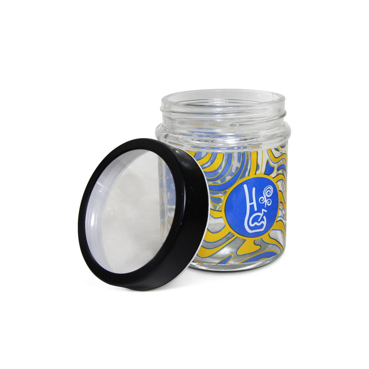 Pote de Vidro Hermético Round