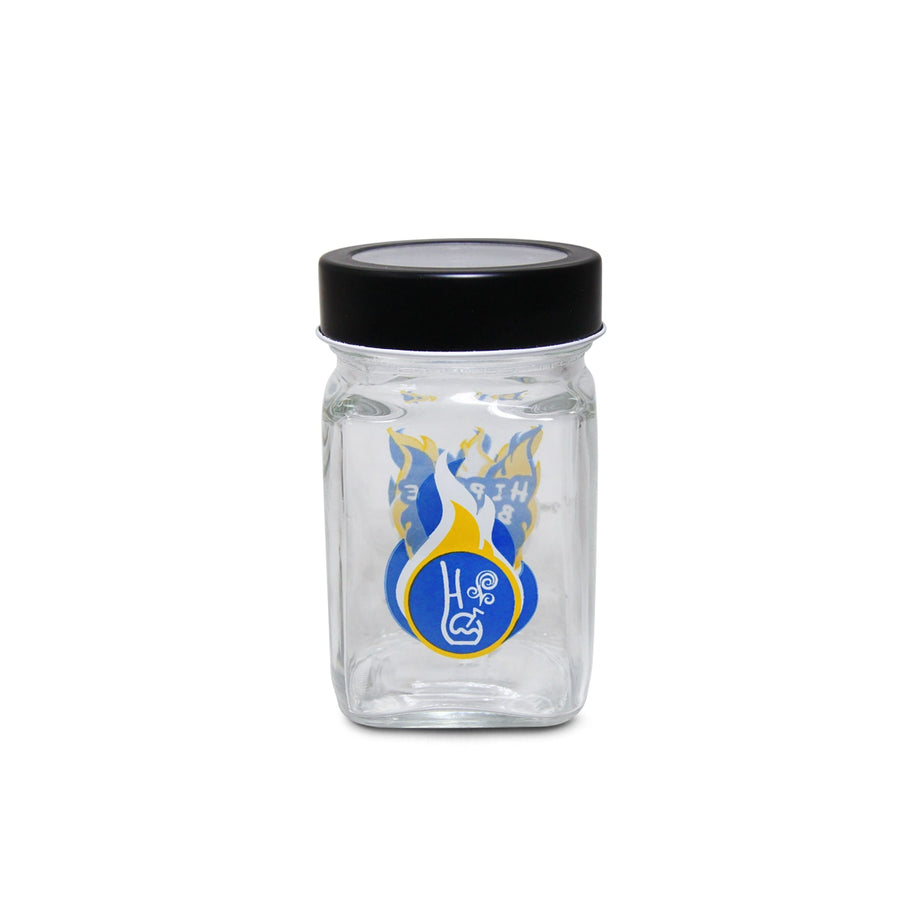 Pote de Vidro Hermético Square