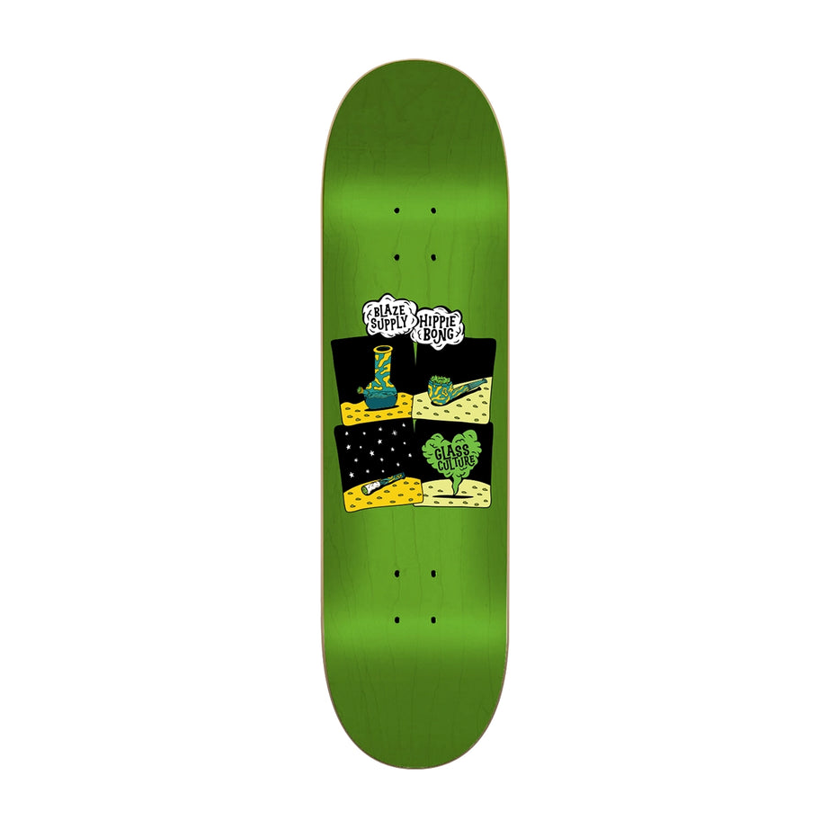 Shape Hippie Bong x Blaze Supply Skateboard