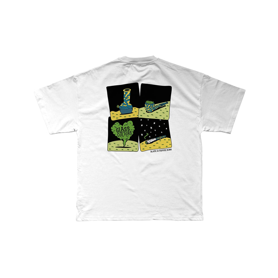 Camiseta Hippie Bong x Blaze Supply (Glass Culture)