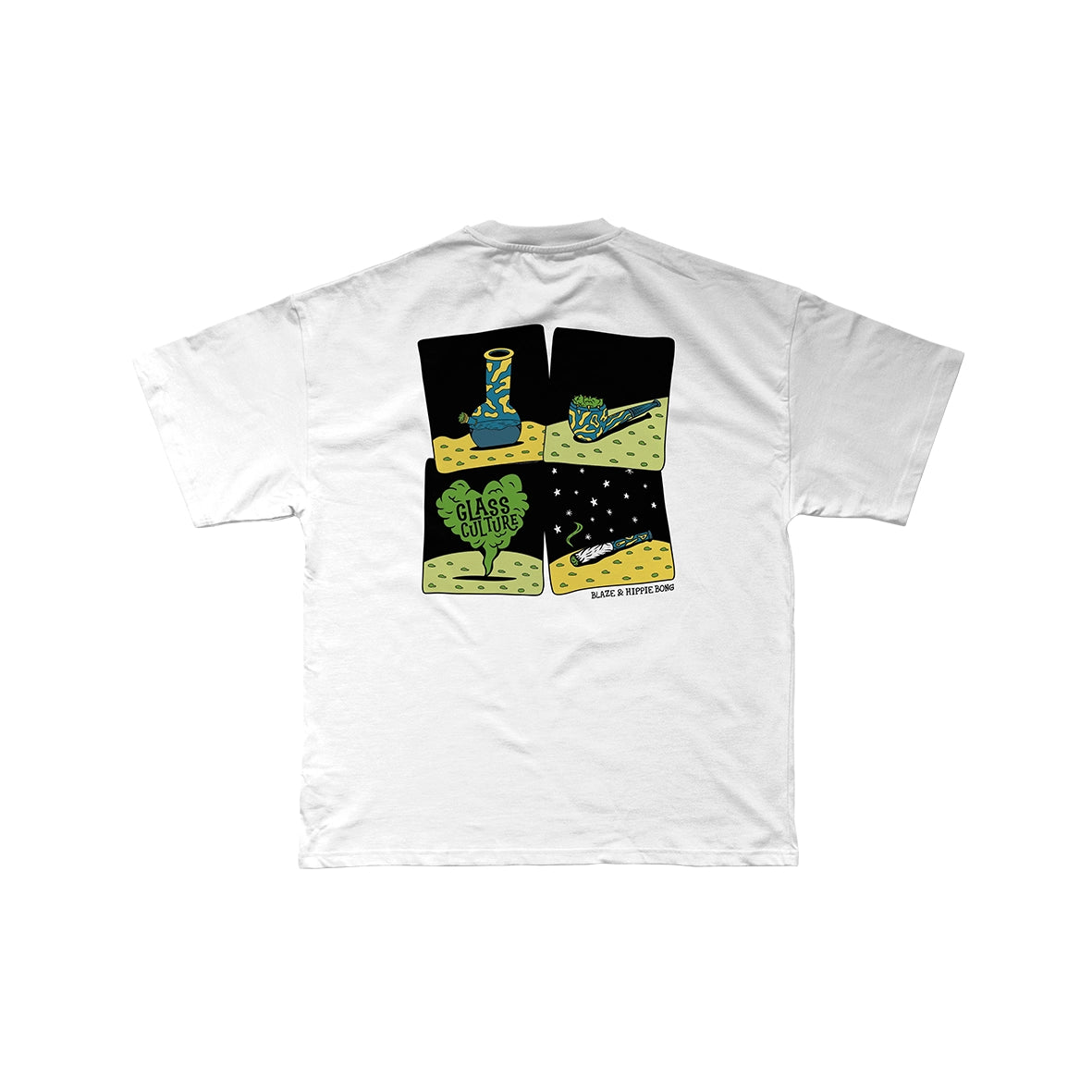 Camiseta Hippie Bong x Blaze Supply (Glass Culture)
