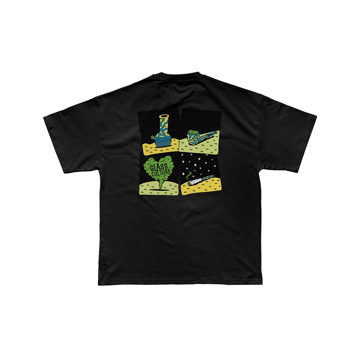 Camiseta Hippie Bong x Blaze Supply (Glass Culture)